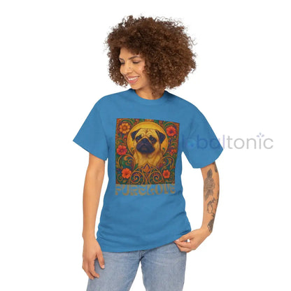 Pug Vintage Graphic T-Shirt – Unisex Cotton Tee for Dog Lovers T-Shirt