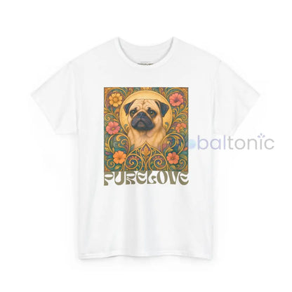 Pug Vintage Graphic T-Shirt – Unisex Cotton Tee for Dog Lovers T-Shirt