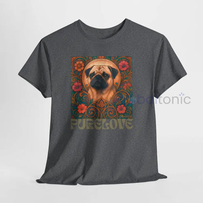 Pug Vintage Graphic T-Shirt – Unisex Cotton Tee for Dog Lovers T-Shirt