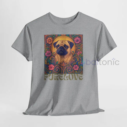 Pug Vintage Graphic T-Shirt – Unisex Cotton Tee for Dog Lovers T-Shirt