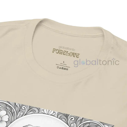 Pug Vintage Unisex Cotton Tee for Dog Lovers (Black & White) T-Shirt