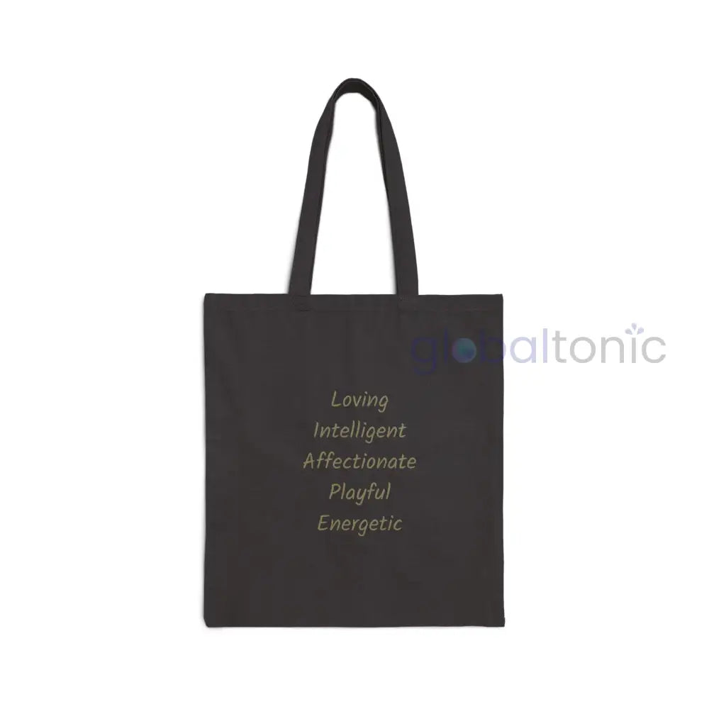 Red Cavapoo (Cavoodle) Vintage Dog Lovers Cotton Canvas Tote Bag - Unique Artistic Durable) Bags