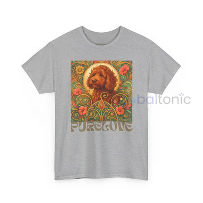 Red Cavapoo (Cavoodle) Vintage Graphic T-Shirt – Unisex Cotton Tee for Dog Lovers T-Shirt