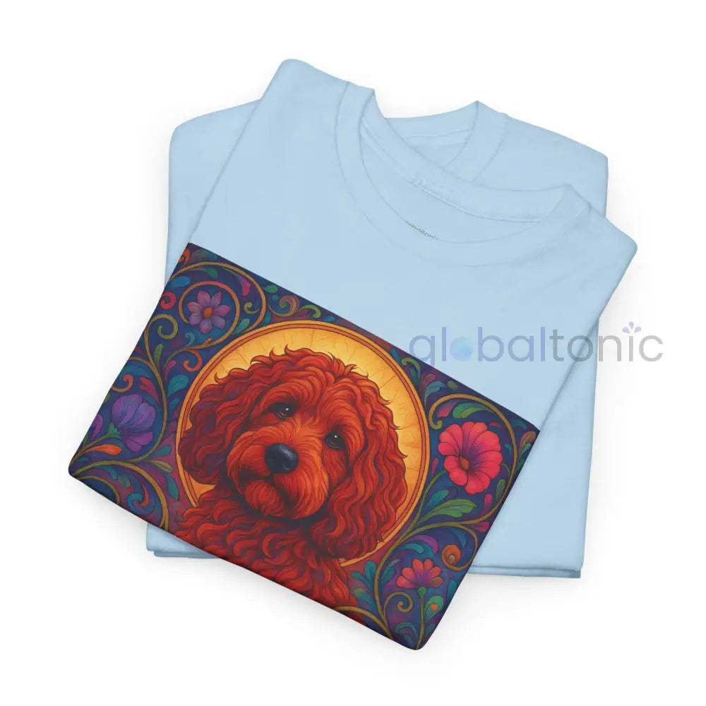 Red Cockapoo (Spoodle) Vintage Graphic T-Shirt – Unisex Cotton Tee for Dog Lovers T-Shirt
