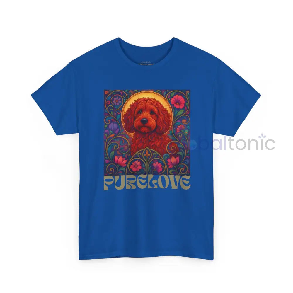 Red Cockapoo (Spoodle) Vintage Graphic T-Shirt – Unisex Cotton Tee for Dog Lovers T-Shirt