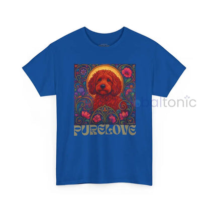 Red Cockapoo (Spoodle) Vintage Graphic T-Shirt – Unisex Cotton Tee for Dog Lovers T-Shirt