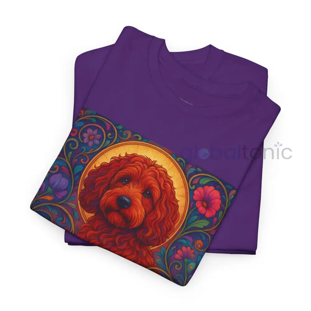 Red Cockapoo (Spoodle) Vintage Graphic T-Shirt – Unisex Cotton Tee for Dog Lovers T-Shirt