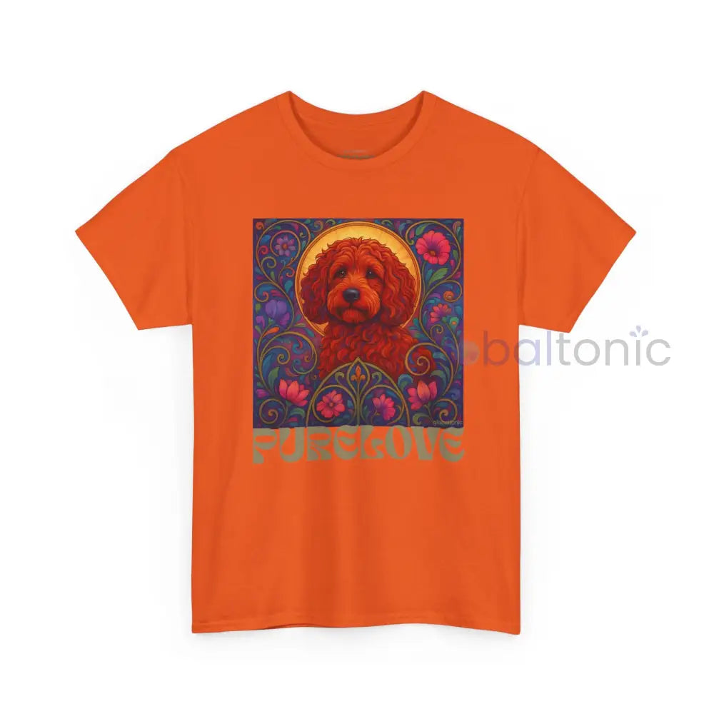 Red Cockapoo (Spoodle) Vintage Graphic T-Shirt – Unisex Cotton Tee for Dog Lovers T-Shirt