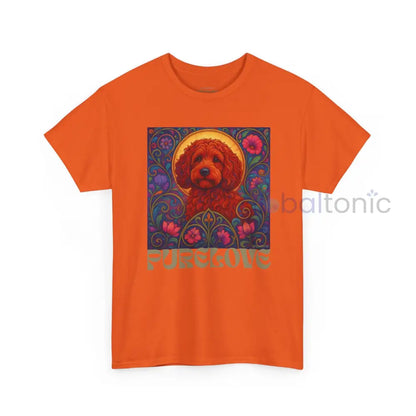 Red Cockapoo (Spoodle) Vintage Graphic T-Shirt – Unisex Cotton Tee for Dog Lovers T-Shirt