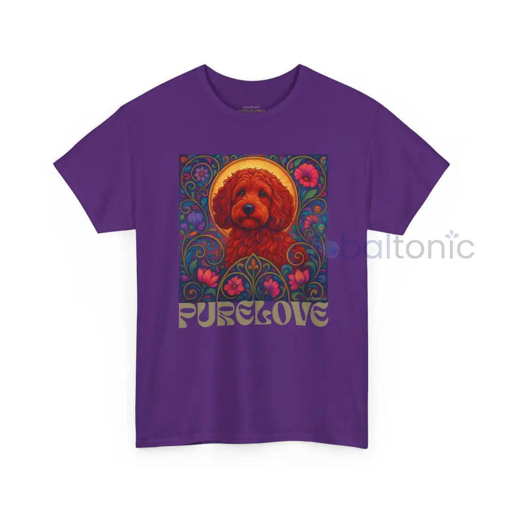 Red Cockapoo (Spoodle) Vintage Graphic T-Shirt – Unisex Cotton Tee for Dog Lovers T-Shirt