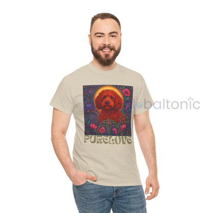 Red Cockapoo (Spoodle) Vintage Graphic T-Shirt – Unisex Cotton Tee for Dog Lovers T-Shirt