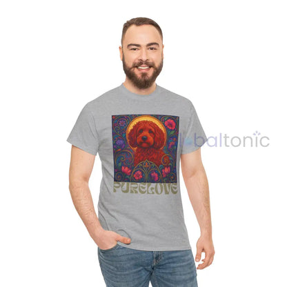 Red Cockapoo (Spoodle) Vintage Graphic T-Shirt – Unisex Cotton Tee for Dog Lovers T-Shirt