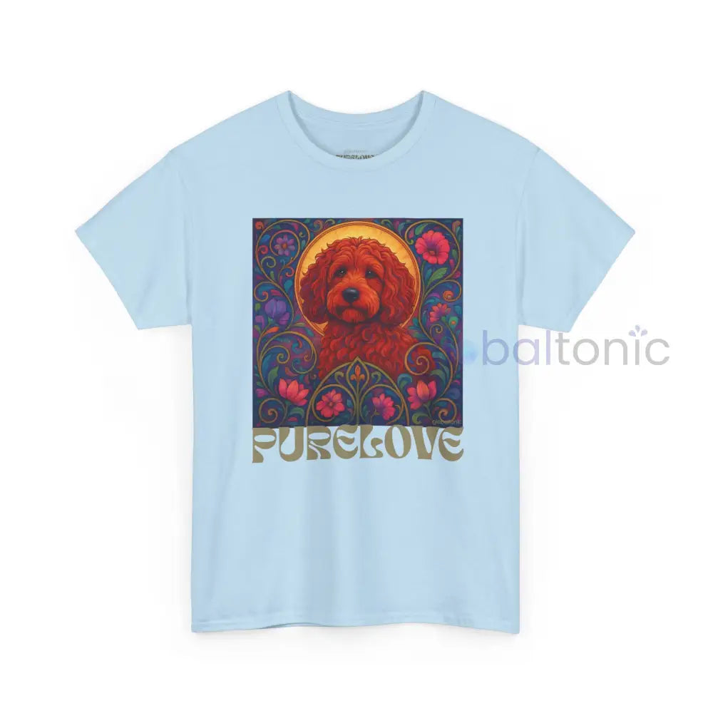Red Cockapoo (Spoodle) Vintage Graphic T-Shirt – Unisex Cotton Tee for Dog Lovers T-Shirt