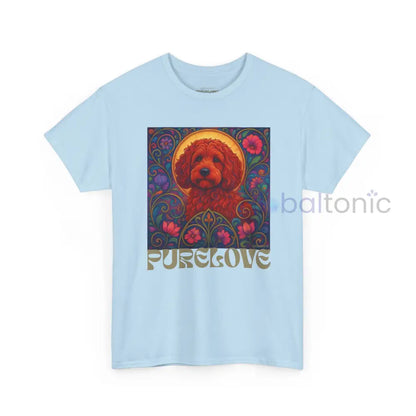 Red Cockapoo (Spoodle) Vintage Graphic T-Shirt – Unisex Cotton Tee for Dog Lovers T-Shirt