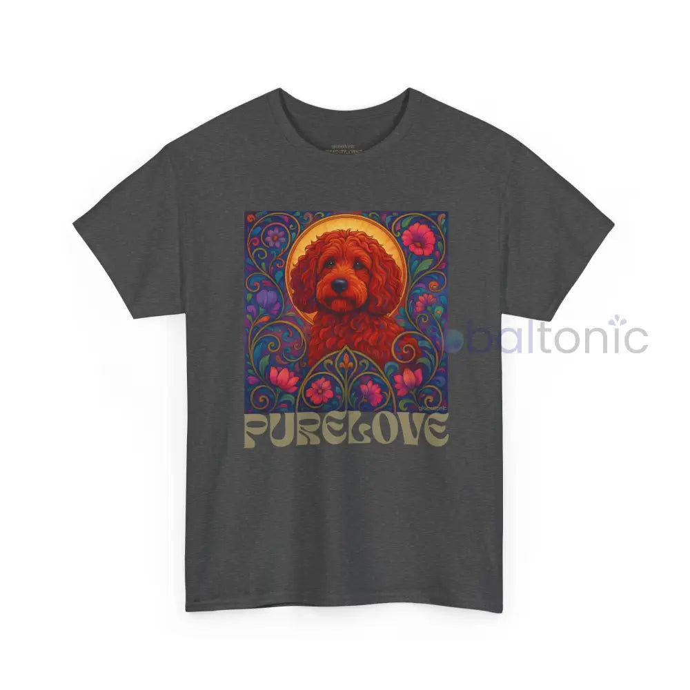 Red Cockapoo (Spoodle) Vintage Graphic T-Shirt – Unisex Cotton Tee for Dog Lovers T-Shirt