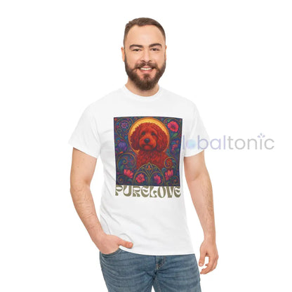 Red Cockapoo (Spoodle) Vintage Graphic T-Shirt – Unisex Cotton Tee for Dog Lovers T-Shirt