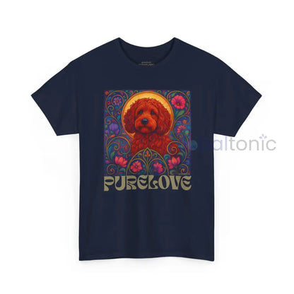 Red Cockapoo (Spoodle) Vintage Graphic T-Shirt – Unisex Cotton Tee for Dog Lovers T-Shirt