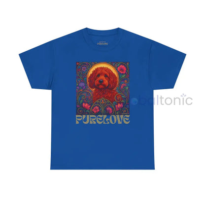Red Cockapoo (Spoodle) Vintage Graphic T-Shirt – Unisex Cotton Tee for Dog Lovers Royal / S T-Shirt