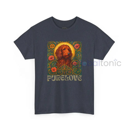 Red Goldendoodle (Groodle) Vintage Graphic T-Shirt – Unisex Cotton Tee for Dog Lovers T-Shirt