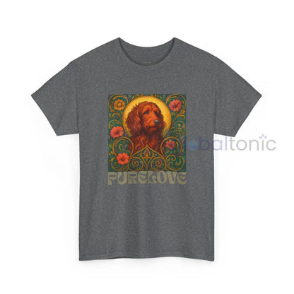 Red Goldendoodle (Groodle) Vintage Graphic T-Shirt – Unisex Cotton Tee for Dog Lovers T-Shirt