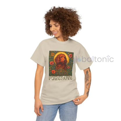 Red Goldendoodle (Groodle) Vintage Graphic T-Shirt – Unisex Cotton Tee for Dog Lovers T-Shirt