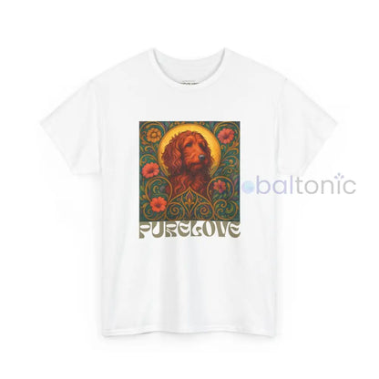 Red Goldendoodle (Groodle) Vintage Graphic T-Shirt – Unisex Cotton Tee for Dog Lovers T-Shirt