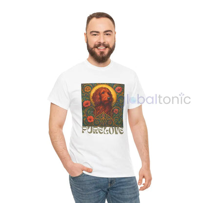 Red Goldendoodle (Groodle) Vintage Graphic T-Shirt – Unisex Cotton Tee for Dog Lovers T-Shirt