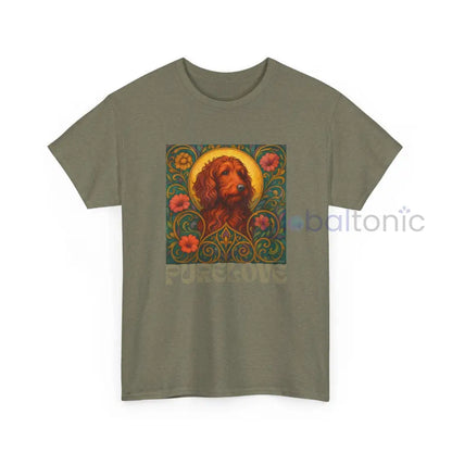 Red Goldendoodle (Groodle) Vintage Graphic T-Shirt – Unisex Cotton Tee for Dog Lovers T-Shirt
