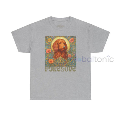 Red Goldendoodle (Groodle) Vintage Graphic T-Shirt – Unisex Cotton Tee for Dog Lovers Sport Grey / S T-Shirt