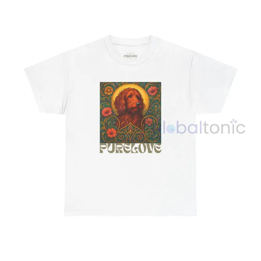 Red Goldendoodle (Groodle) Vintage Graphic T-Shirt – Unisex Cotton Tee for Dog Lovers White / S T-Shirt