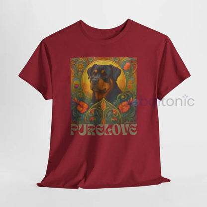 Rottweiler Vintage Graphic T-Shirt – Unisex Cotton Tee for Dog Lovers T-Shirt
