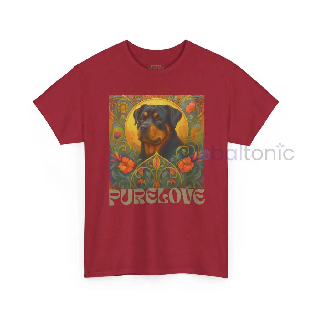 Rottweiler Vintage Graphic T-Shirt – Unisex Cotton Tee for Dog Lovers T-Shirt