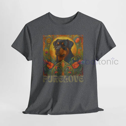 Rottweiler Vintage Graphic T-Shirt – Unisex Cotton Tee for Dog Lovers T-Shirt