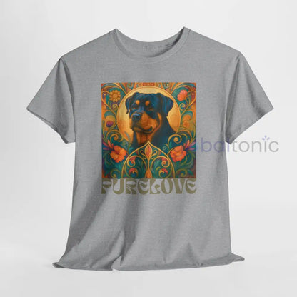 Rottweiler Vintage Graphic T-Shirt – Unisex Cotton Tee for Dog Lovers T-Shirt