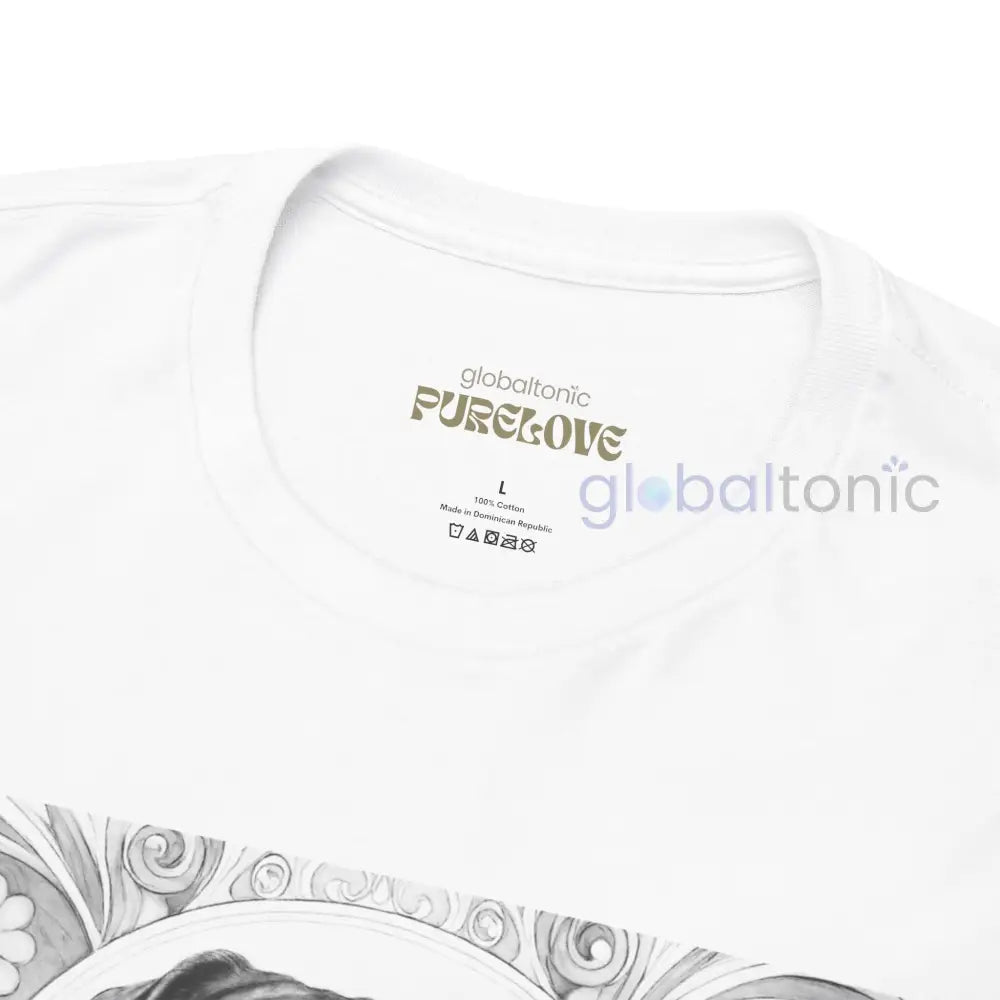 Rottweiler Vintage Unisex Cotton Tee for Dog Lovers (Black & White) T-Shirt