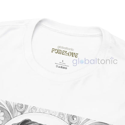 Rottweiler Vintage Unisex Cotton Tee for Dog Lovers (Black & White) T-Shirt