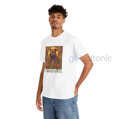 Staffy (Staffordshire) Brindle Bull Terrier Brindle Vintage Graphic T-Shirt – Unisex Cotton Tee for Dog Lovers T-Shirt