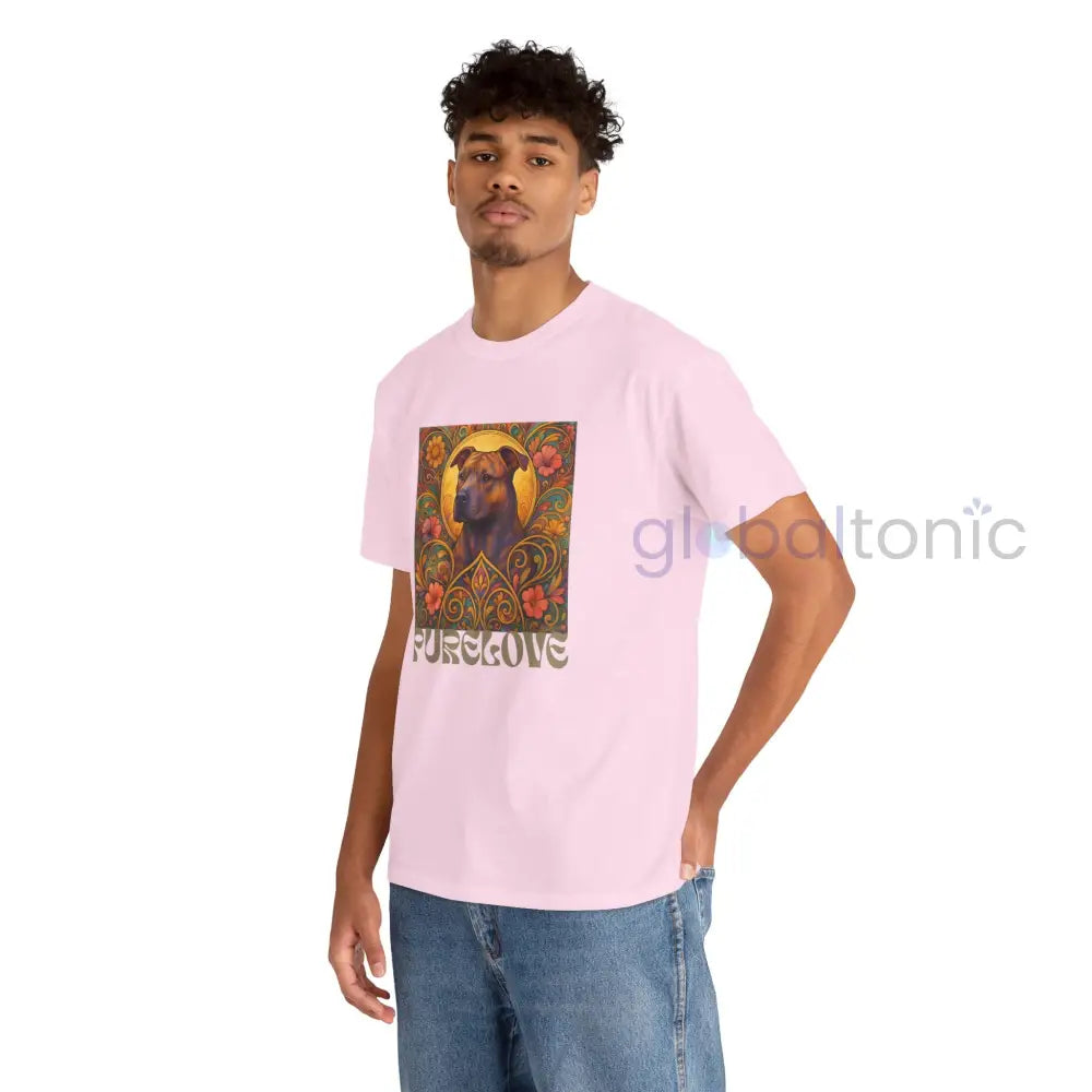 Staffy (Staffordshire) Brindle Bull Terrier Brindle Vintage Graphic T-Shirt – Unisex Cotton Tee for Dog Lovers T-Shirt
