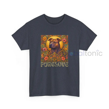 Staffy (Staffordshire) Brindle Bull Terrier Brindle Vintage Graphic T-Shirt – Unisex Cotton Tee for Dog Lovers T-Shirt