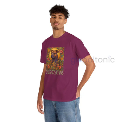 Staffy (Staffordshire) Brindle Bull Terrier Brindle Vintage Graphic T-Shirt – Unisex Cotton Tee for Dog Lovers T-Shirt