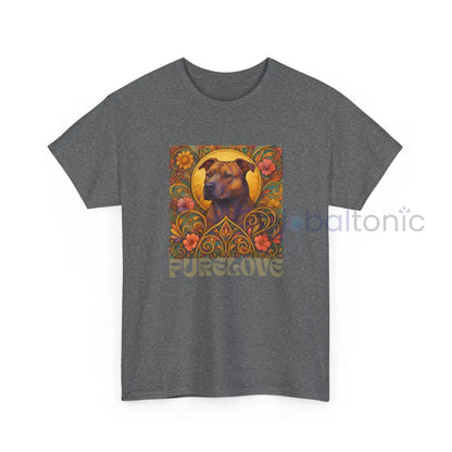 Staffy (Staffordshire) Brindle Bull Terrier Brindle Vintage Graphic T-Shirt – Unisex Cotton Tee for Dog Lovers T-Shirt