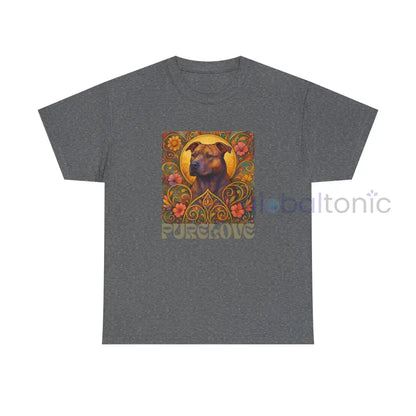 Staffy (Staffordshire) Brindle Bull Terrier Brindle Vintage Graphic T-Shirt – Unisex Cotton Tee for Dog Lovers Graphite