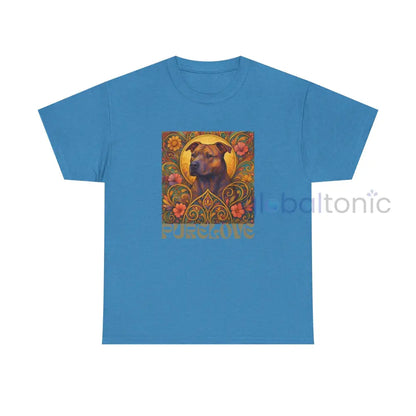 Staffy (Staffordshire) Brindle Bull Terrier Brindle Vintage Graphic T-Shirt – Unisex Cotton Tee for Dog Lovers Heather