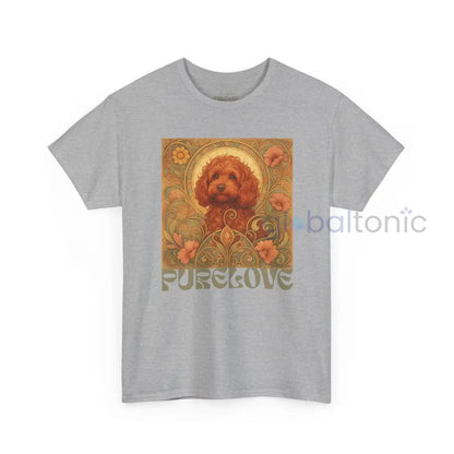 Strawberry Cavapoo (Cavoodle) Vintage Graphic T-shirt -Unisex Cotton Tee for Dog Lovers T-Shirt