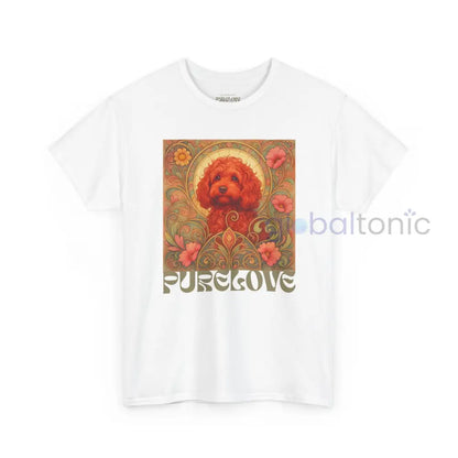 Strawberry Cavapoo (Cavoodle) Vintage Graphic T-shirt -Unisex Cotton Tee for Dog Lovers T-Shirt