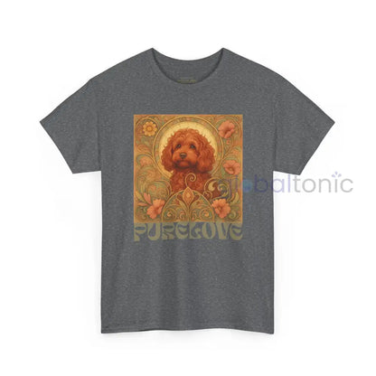 Strawberry Cavapoo (Cavoodle) Vintage Graphic T-shirt -Unisex Cotton Tee for Dog Lovers T-Shirt