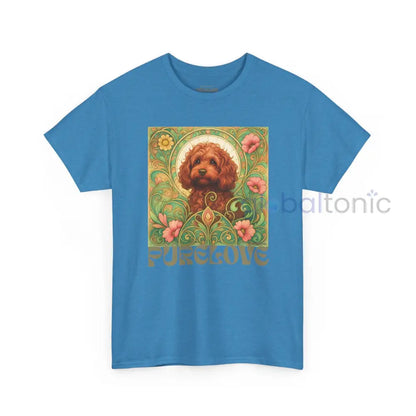 Strawberry Cavapoo (Cavoodle) Vintage Graphic T-shirt -Unisex Cotton Tee for Dog Lovers T-Shirt