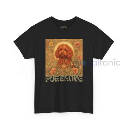 Strawberry Cavapoo (Cavoodle) Vintage Graphic T-shirt -Unisex Cotton Tee for Dog Lovers T-Shirt