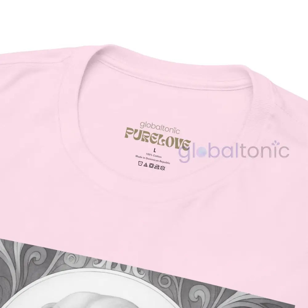 Tan Dachshund Shorthair Vintage Unisex Cotton Tee for Dog Lovers (Black & White) T-Shirt