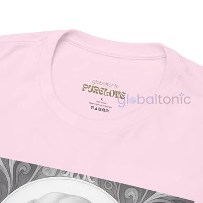 Tan Dachshund Shorthair Vintage Unisex Cotton Tee for Dog Lovers (Black & White) T-Shirt